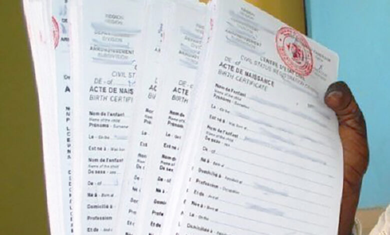 Extrême-Nord : Plus de 400 mille enfants scolarisés sans actes de naissance